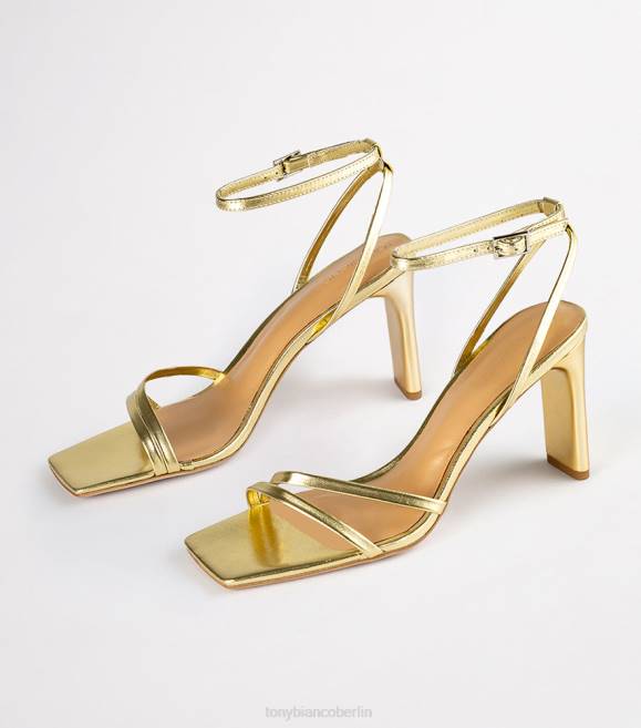 niedrige Absätze| de Tony Bianco Frauen Corso-Absätze Gold-Nappa-Metallic 4624272